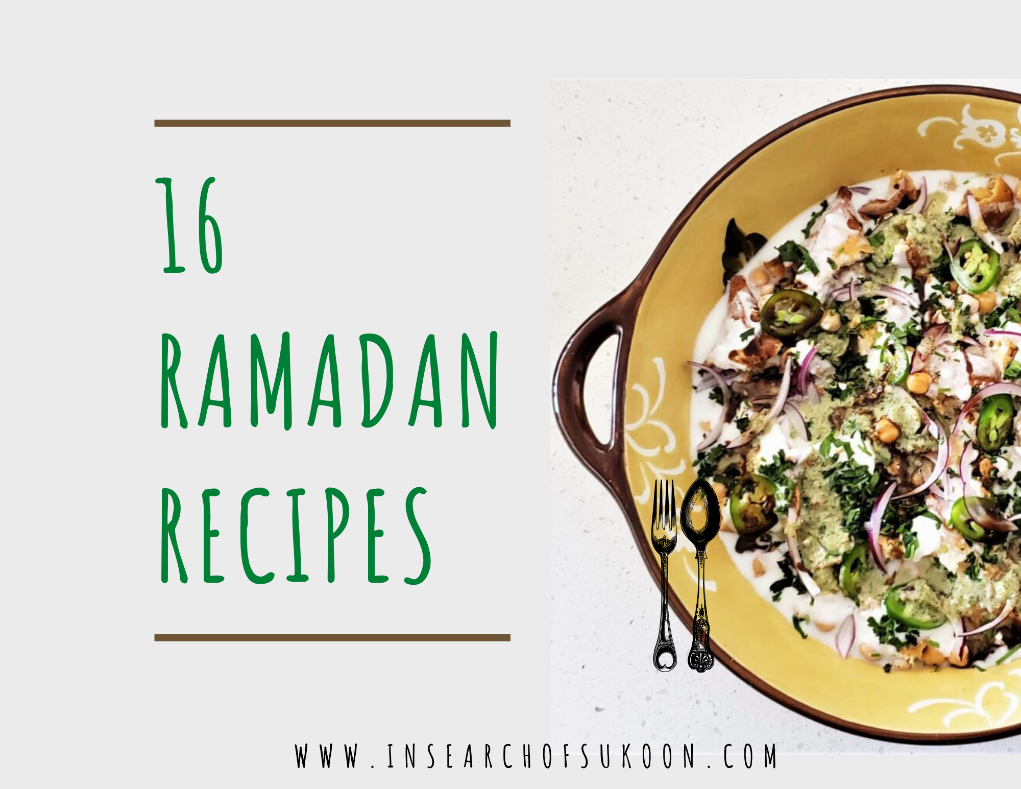 16 RAMADAN RECIPES